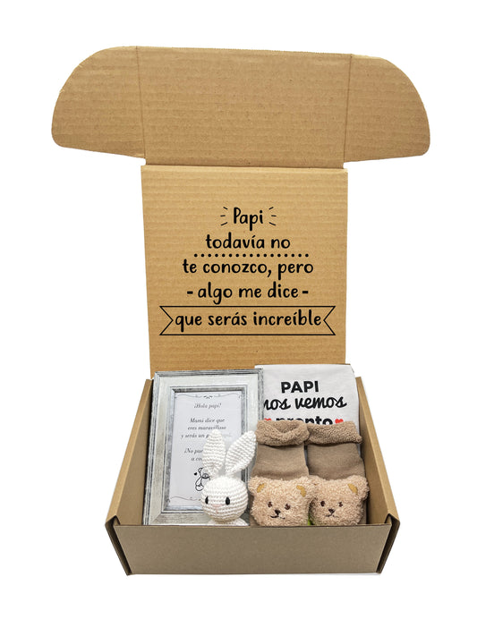 KIT CON PAÑALERO PAPÁ O ABUELOS