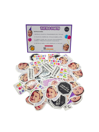 TATUAJES TEMPORALES PERSONALIZADOS