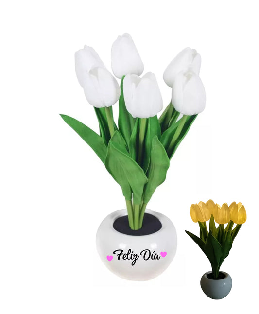 Lampara tulipan
