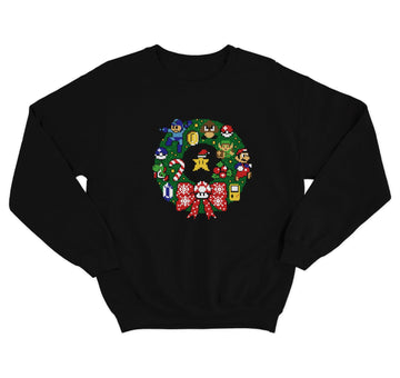 SUDADERA NAVIDAD UGLY MARIO