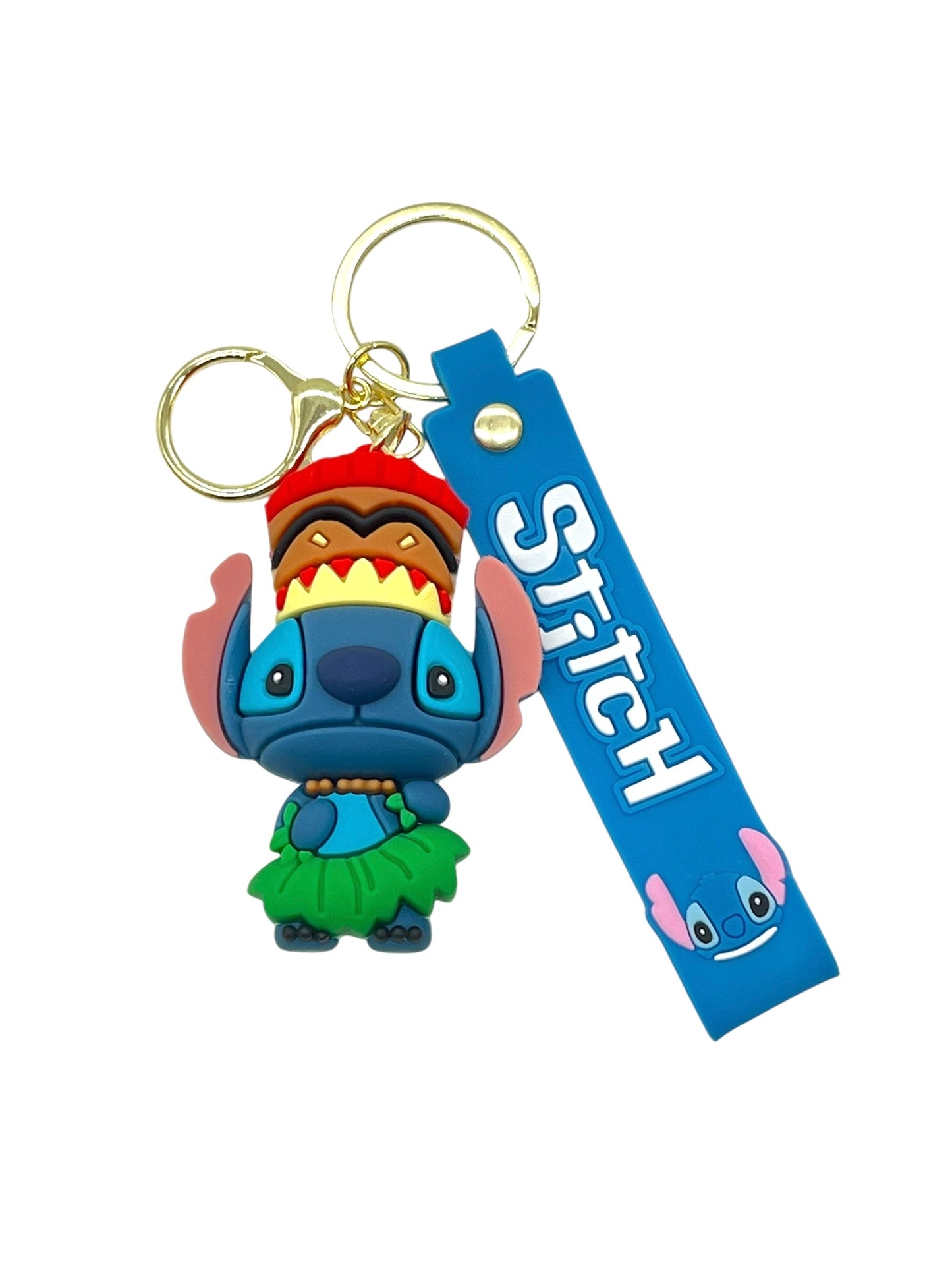 LLAVEROS STITCH SILICON | 4 MODELOS