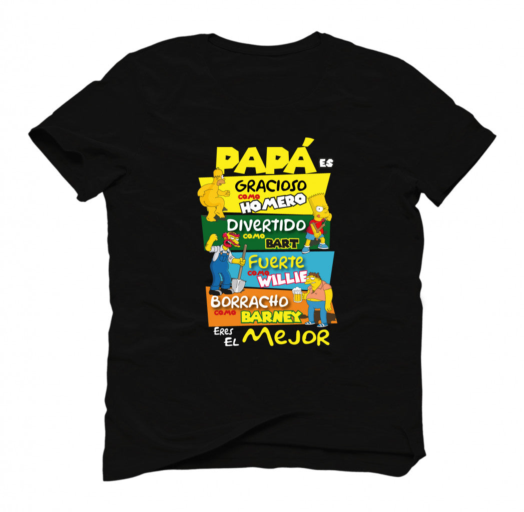 PLAYERAS SIMPSON PAPÁ | 2 DISEÑOS